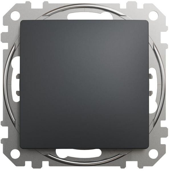 Кнопка Чорний Sedna Design Schneider Electric SDD114111