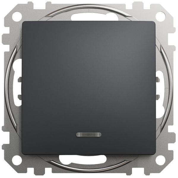 Універсальний поворотний димер для світлодіодних ламп Чорний Sedna Design Schneider Electric SDD114502