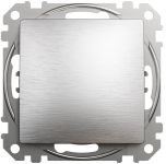 Одноклавішний перемикач Матовий алюміній Sedna Elements Schneider Electric SDD170106
