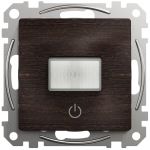 Датчик руху із вимикачем 10 A Венге Sedna Design Schneider Electric SDD181504