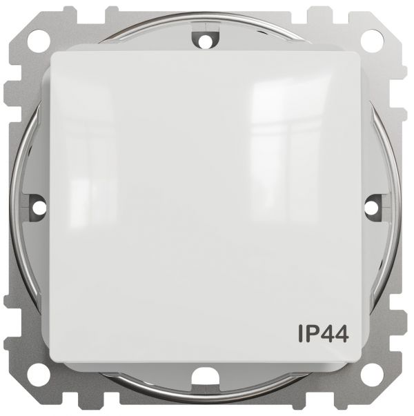 Одноклавішний перемикач IP44 Білий Sedna Design Schneider Electric SDD211106