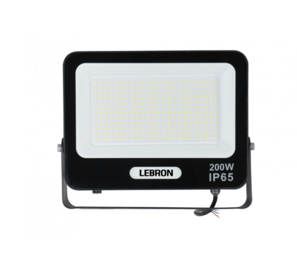 Прожектор Lebron L-LF led 200W 6500K 20000Lm 329х237х37мм 220V IP65 черный