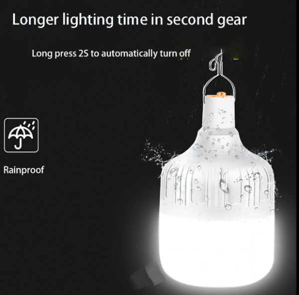 Лампа акумуляторна з гачком Ledonda Ball Bubble 40W-5V