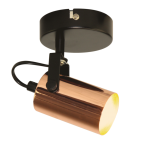 Світильник накладний Velmax V-TPL-SP023-1 під лампу max35W GU10 220V d55х100х90мм