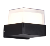 Світильник настінний фасадний led Velmax V-CTL-WL-004 5W 3000К 300Lm IP54 чорний