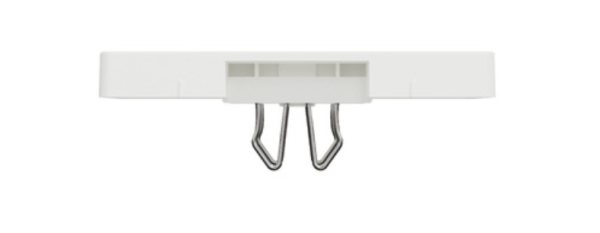 Панель компьютерной розетки 2 модуля RJ45 с полем для надписи Merten D-Life MTN4564-6035 Белый лотос