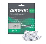 Лента светодиодная 24V DC SMD5050 Ardero LS807ARD 14,4Вт-м 5500K IP65 10ммх50метров