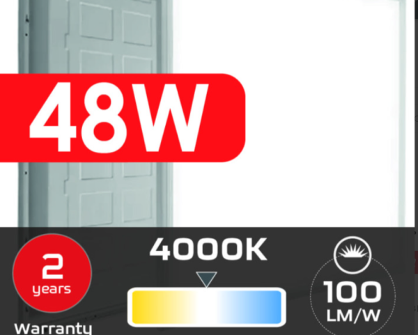 Панель Led Vargo 48W 595х595x32mm 4000К 4800lm IP20