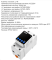 Реле напряжения и тока со счетчиком GEYA GPS6-VAK 2P 63А