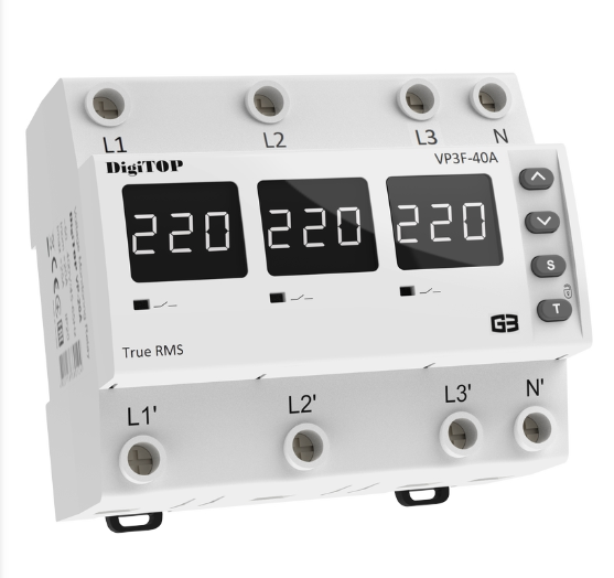 Реле напруги DigiTOP VP-3F40A M6W