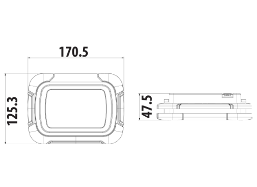 Прожектор світлодіодний Horoz PANDA-10 10W 6400K