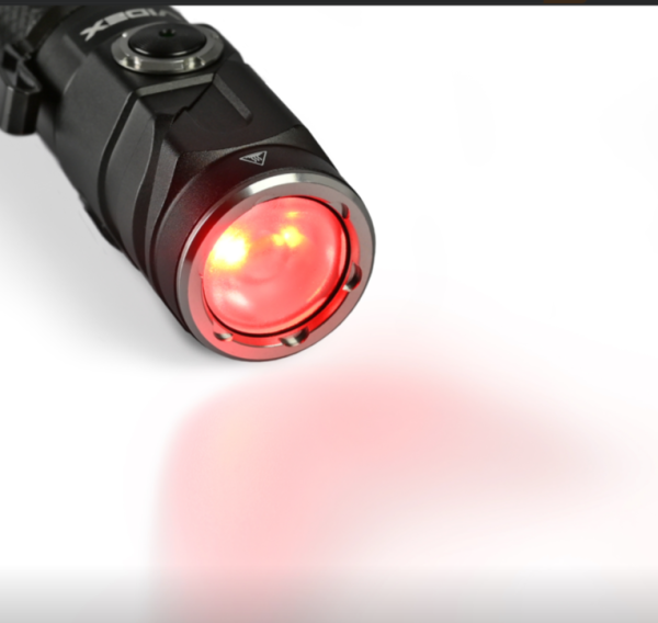Ліхтарик портативний Led Videx акумулятор змінний Li-ion 18650 2200mAh 1000Lm 5000K 140m чорний