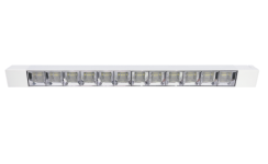 Светильник трековый светодиодный Velmax V-TRL-L линза поворотный 30W 2400Lm 4100K 220V белый