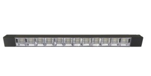 Светильник трековый светодиодный Velmax V-TRL-L линза 30W 2400Lm 4100K 220V черный