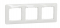 Рамка 3-постова Білий Sedna Design Schneider Electric SDD311803