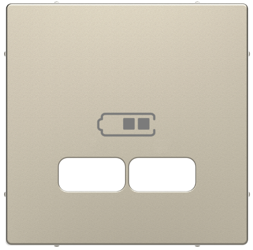 Панель для USB розетки Merten D-Life MTN4367-6033 Сахара