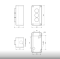 Пост управления трехместный кнопочный XAL-B324 Вверх-О-Вниз 2NO+1NC IP54 Takel
