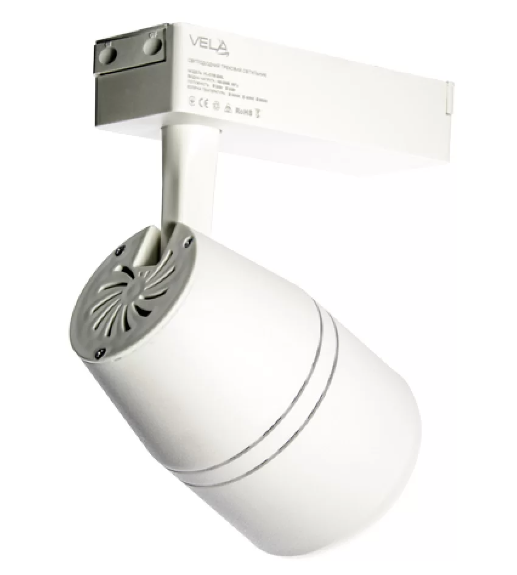 Трековый LED светильник 30W 4000K белый VL-COB-206L