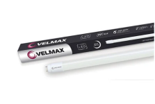 Лампа світлодіодна лінійна Velmax V-T8 трубка 9W d26х600мм G13 6200K 900Lm
