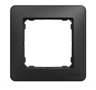 Рамка 1-постова Чорний Sedna Design Schneider Electric SDD314801