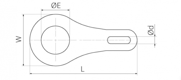 Клема пелюсткова кільцева H-6 (1000 шт)