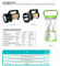 LED фонарь ручной аккумуляторный Lebron L-HL-80 5W 2400mAh