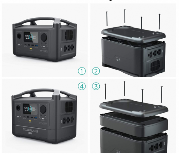 Дополнительная батарея EcoFlow RIVER Extra Battery