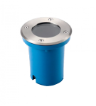 Светильник грунтовый Velmax V-IGL под лампу max 35W GU10 220V d108хh120 IP65 круг алюминий