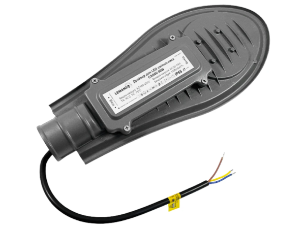 Светильник уличный консольный на столб Lemanso 30W 3600LM 180-265V защита от грозы 4KV CAB66-30 IP65 серый