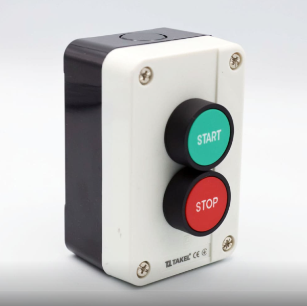 Пост керування двомісний кнопковий XAL-B215 Старт - Стоп 1NO+1NC IP54 Takel