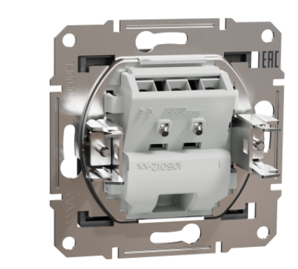 Кабельная розетка Asfora Schneider Electric EPH5500171 антрацит