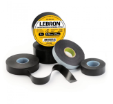 Изолента самовулканизирующая каучуковая Lebron 35кВ 0,76мм х 19мм х 5метров УФ-защита черная