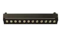 Светильник трековый светодиодный Velmax V-TRL-LA-Black-L линза поворотный 30W 2400Lm 4100K 220V черный