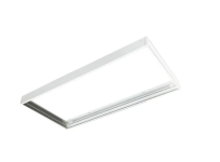 Рамка пластиковая для внешнего монтажа led панели Velmax V-SF 595х1195х50мм каркас накладной белый