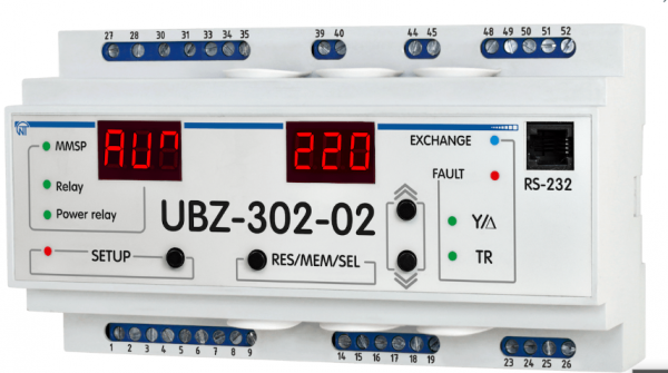 Універсальний блок захисту Новатек УБЗ-302-02