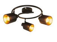 Світильник люстра накладний Velmax V-TPL-WL004-4 під лампу max35W E14 220V d80х80х500мм чорний