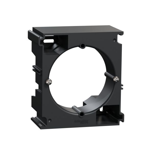 Коробка для поверхневого багатопостового монтажу, Чорний Sedna Design Schneider Electric SDD114902