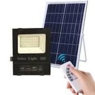 LED прожектор 60W на сонячній батареї з пультом 6500K IP65 VARGO VS-048