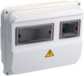 Корпус пластиковый ЩУРн-П 1/ 3 для 1-ф счетчика IP55 220х270х110 ІЕК (MSP103-1-55)