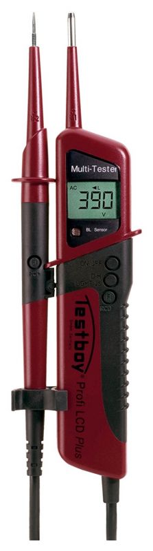 Двухполюсный тестер напряжения с ЖК-дисплеем Testboy Profi III LCD+