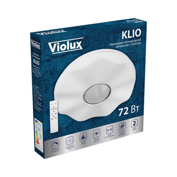 Світильник LED smart KLIO+пульт 72W 3000-6000K IP20 коло