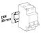 Компактный дифавтомат АВДТ 1P+N 32А C 6kA 30мА тип AC 18mm Schneider Electric Resi9 R9D87632