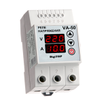 Реле напряжения с контролем тока DigiTOP VA-50A