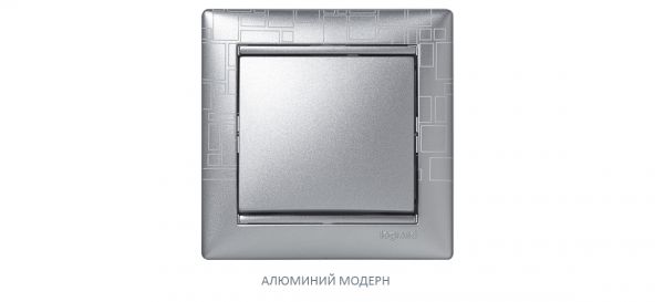Рамка 5п алюміній модерн Valena Legrand 770345