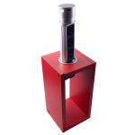 Мебельная розетка (вертикальная) 3 x 16 А , 2 x USB 2,4 А, провод 3 x 1.5 mm² Electro House EH-AR-303