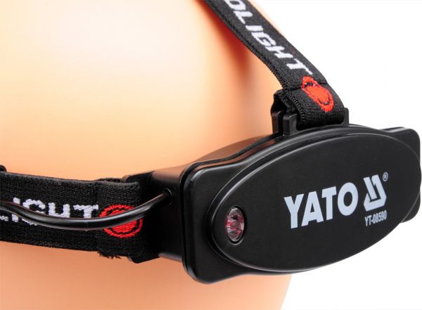 Ліхтар світлодіодний на чоло 3W YATO YT-08590