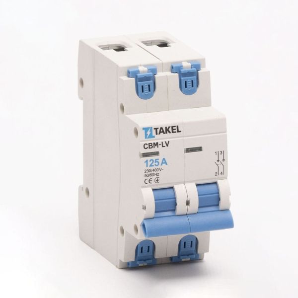 Выключатель нагрузки CBM-LV Takel 2p 125A 230-400В категория АС-22А IP20