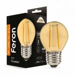 Лампа свiтлодiодна Feron LB-61 2Вт E27 2700K золото